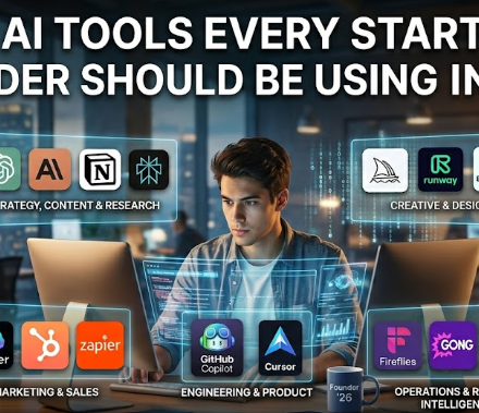 15 AI Tools Every Startup Founder Should Be Using in 2026