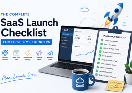 The Complete SaaS Launch Checklist for First-Time Founders