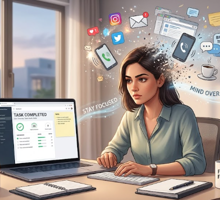 How to Eliminate Distractions and Stay Focused