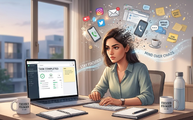 How to Eliminate Distractions and Stay Focused
