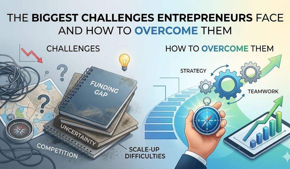 The Biggest Challenges Entrepreneurs Face and How to Overcome Them
