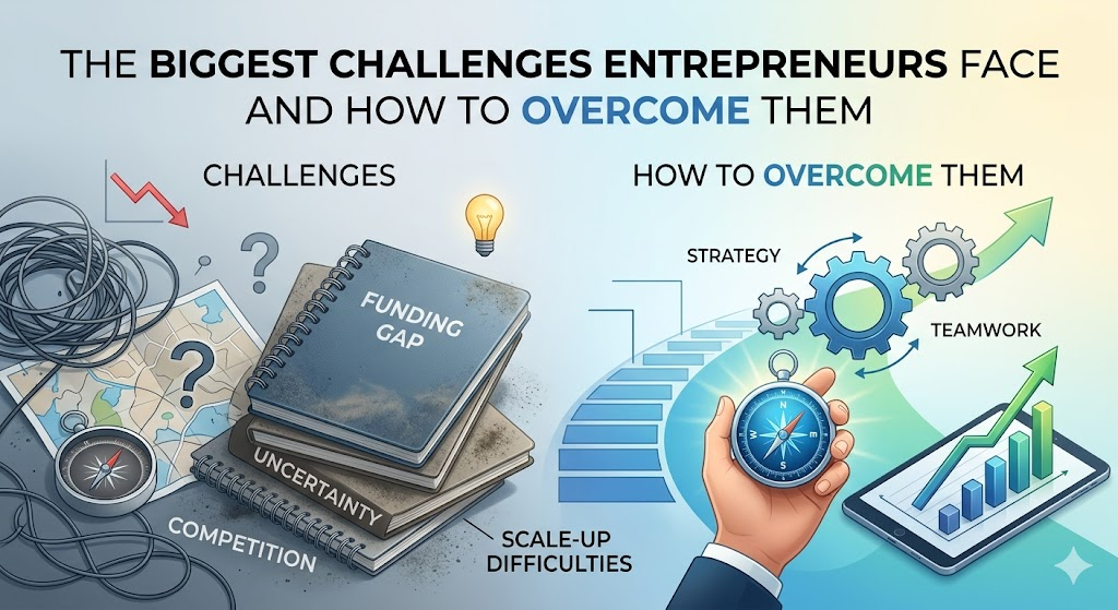 The Biggest Challenges Entrepreneurs Face and How to Overcome Them
