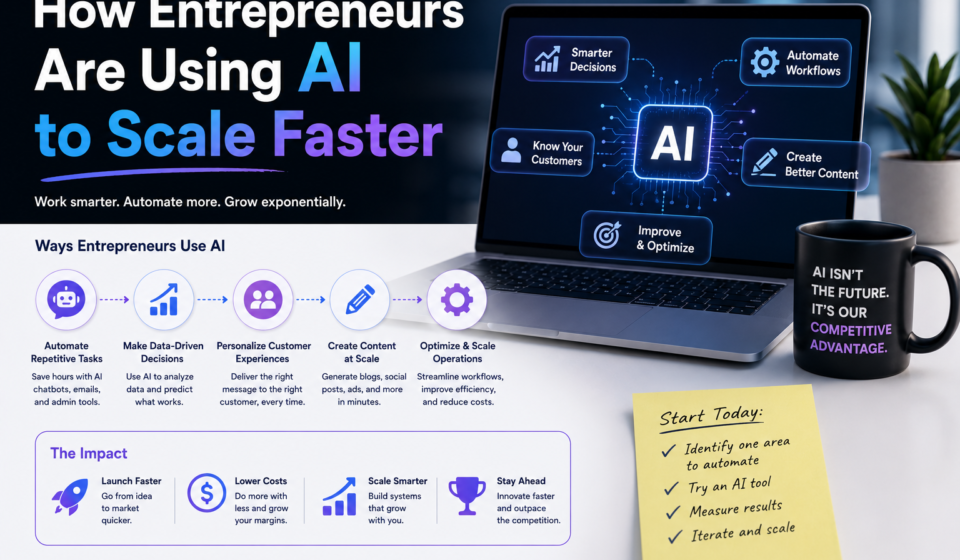 How Entrepreneurs Are Using AI to Scale Faster