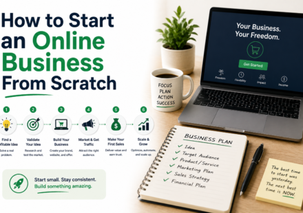 How to Start an Online Business From Scratch