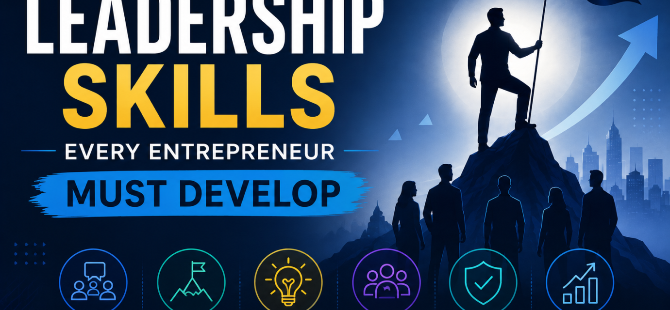 Leadership Skills Every Entrepreneur Must Develop
