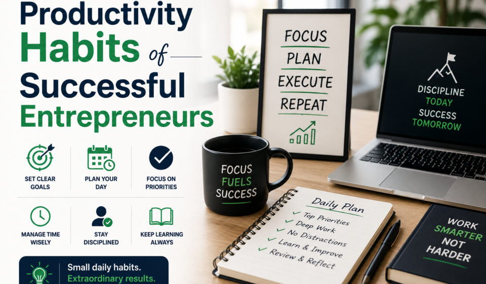 Productivity Habits of Successful Entrepreneurs