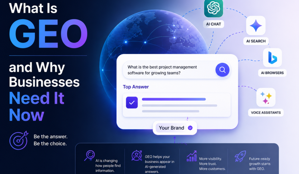 What Is GEO and Why Businesses Need It Now