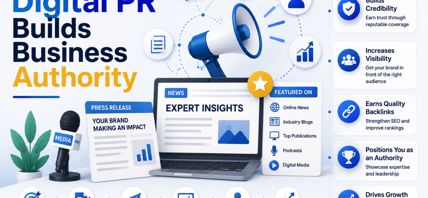How Digital PR Builds Business Authority