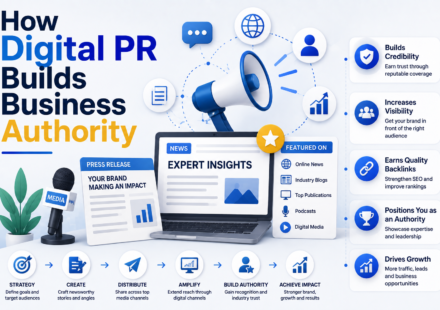 How Digital PR Builds Business Authority