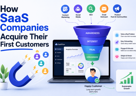 How SaaS Companies Acquire Their First Customers