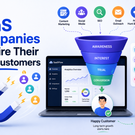 How SaaS Companies Acquire Their First Customers